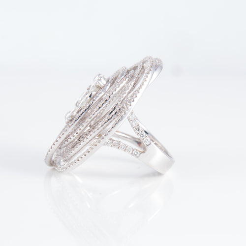 Bague 52 Bague Spirale Diamants 58 Facettes 1