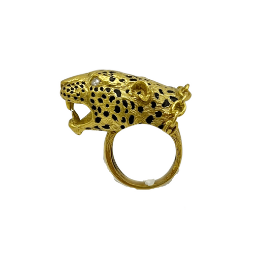 Bague 51 Bague Léopard FRED 58 Facettes