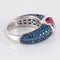 Bague Bague Jonc Tourmaline rose 58 Facettes