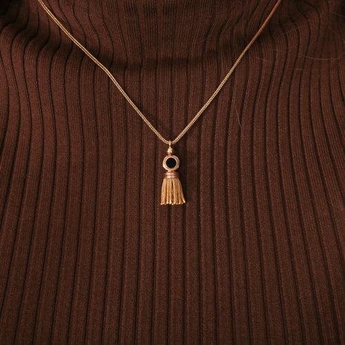 Collier Collier pendentif Pompon 58 Facettes