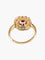 Bague 54 Bague Ancienne Or Jaune Tourmaline Rose 58 Facettes