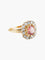 Bague 54 Bague Ancienne Or Jaune Tourmaline Rose 58 Facettes