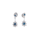 Boucles d'oreilles Boucles d'oreilles Saphirs & Diamants 58 Facettes JE34