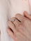 Bague 54 Bague Lucky One Ronde Serti illusion 58 Facettes