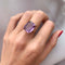 Bague 51 Bague Améthyste taille coussin 58 Facettes 89