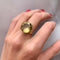 Bague 52 Bague Quartz jaune-brun 58 Facettes 85