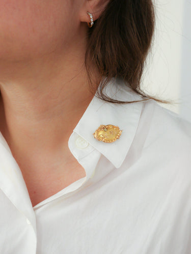 Broche Broche art nouveau en or et perles fines 58 Facettes 547