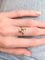 Bague 55 BAGUE "NŒUD" OR JAUNE 58 Facettes BG1625