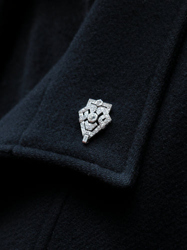 Broche Broche Art-Déco diamants 58 Facettes 665