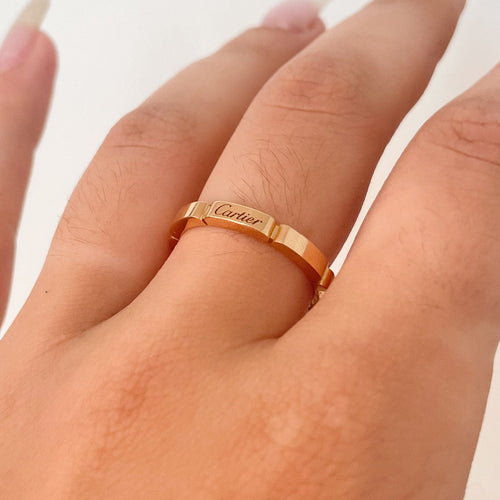 Bague 57 Alliance CARTIER 58 Facettes