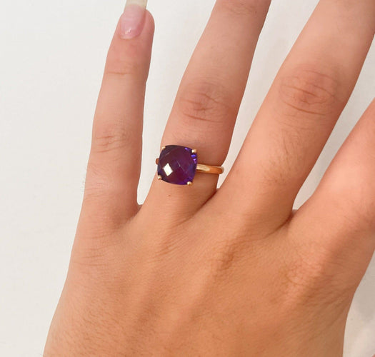 Bague 52 Bague Améthyste 58 Facettes