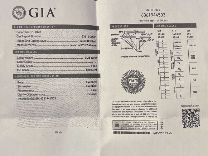 Bague 48 Bague Solitaire Diamants 58 Facettes 1