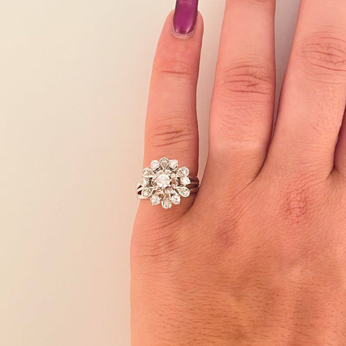 Bague 51 Bague Solitaire Diamants 58 Facettes 1