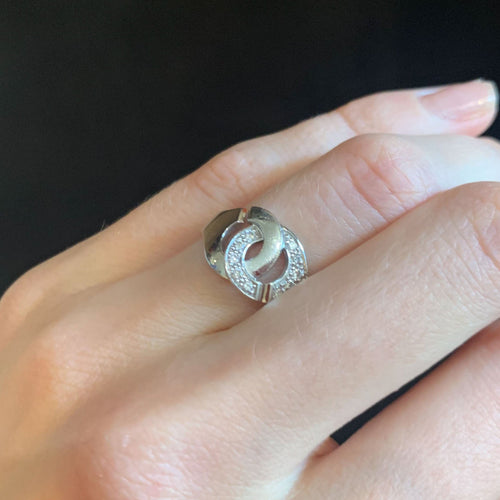 Bague Bague Dinh Van Menottes R8 58 Facettes