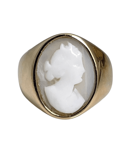 Bague 51 Chevalière Camée 58 Facettes