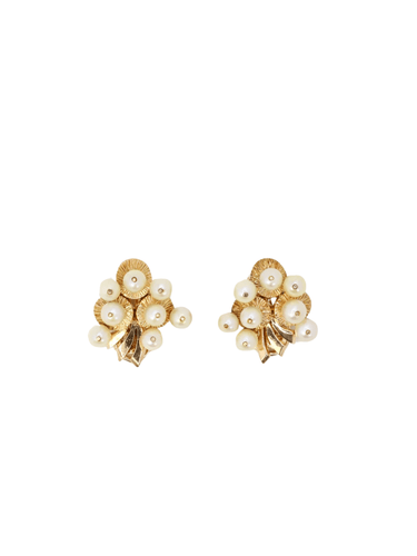 Boucles d'oreilles Clips d’oreilles Or jaune Perles 58 Facettes 971