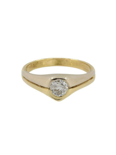 Bague JONC MODERNE DIAMANT 0.50 CARAT 58 Facettes 0442251