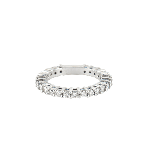 Bague Bague en Or Blanc & diamants 58 Facettes