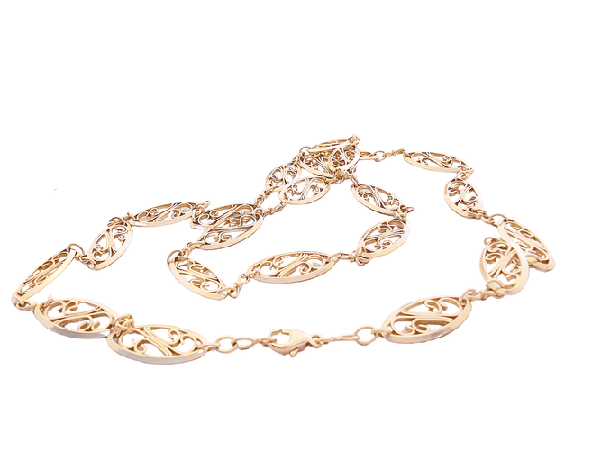 Collier Collier maille Filigranée 58 Facettes AA 1475