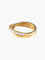 Bague 54 ALLIANCE DEMI TOUR DIAMANTS OR JAUNE 58 Facettes 402 50014