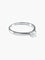 Bague 53.5 BAGUE SOLITAIRE JONC/BRILLANT 58 Facettes 412 50088