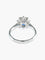 Bague 53 BAGUE MARGUERITE SAPHIR ET DIAMANTS 58 Facettes 418 50136