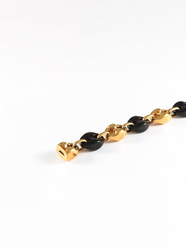 Bracelet Bracelet Or Jaune Onyx 58 Facettes
