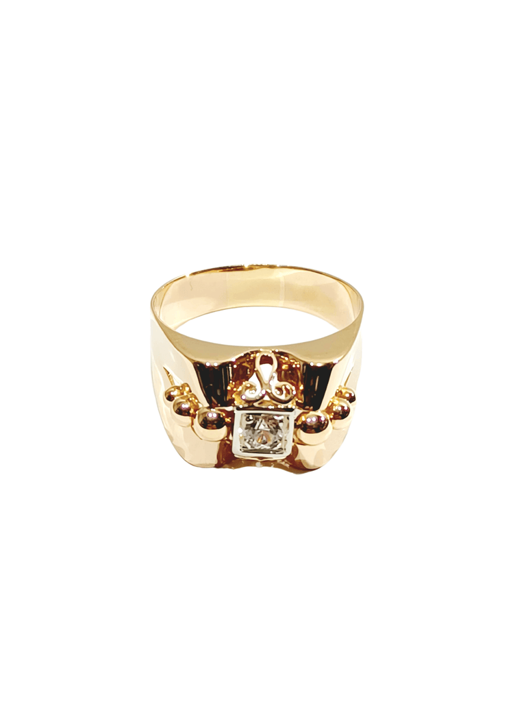 Ring Tank Roségouden witte saffier - 8839106888009 - 58 Facettes, image size:768x1024