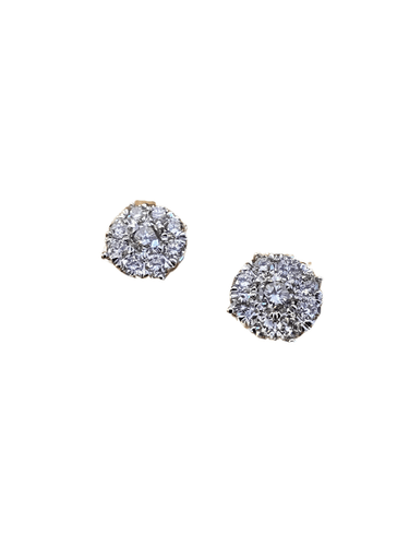Boucles d'oreilles Boucles d'oreilles diamant 1,6 ct 58 Facettes