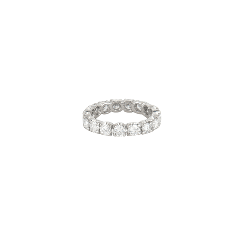 Bague 56 Bague or blanc diamants 2.40ct 58 Facettes