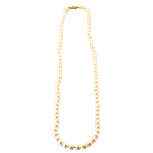 Collier Collier Perles Akoya fermoir Or 58 Facettes 4933