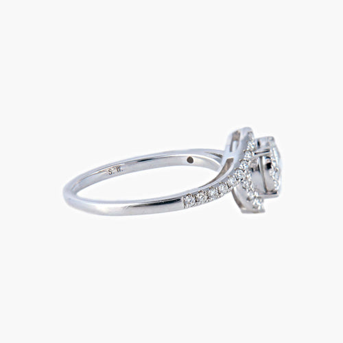 Bague Bague Tourbillon diamants en or blanc 58 Facettes