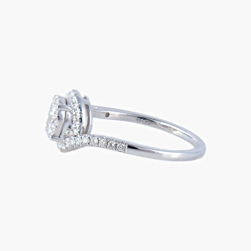 Bague Bague Tourbillon diamants en or blanc 58 Facettes