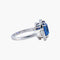Bague 54 Bague Tanzanite entourage diamants 58 Facettes