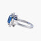 Bague 54 Bague Tanzanite entourage diamants 58 Facettes