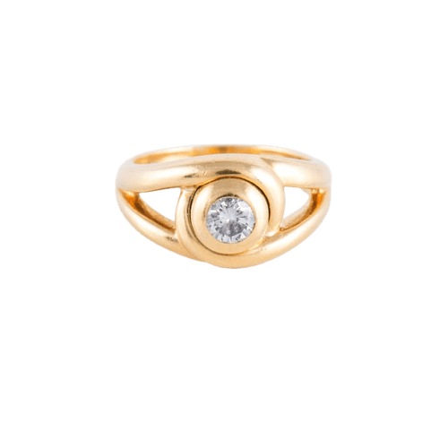 Bague CARTIER Bague Solitaire Astragale 58 Facettes 1