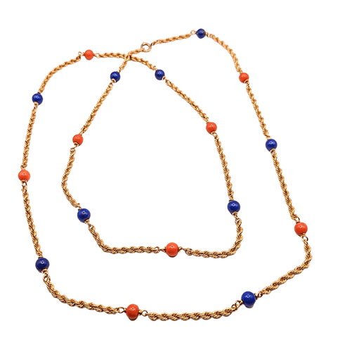 Collier Sautoir vintage Van Cleef & Arpels 58 Facettes