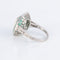 Bague 54 Bague Style Art Déco Emeraudes Diamants 58 Facettes 1