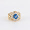 Bague Bague Vintage Saphir Diamants 58 Facettes 1