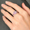 Bague 52 Bague style Art Déco Rubis Diamants 58 Facettes 1