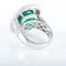 Bague BAGUE EMERAUDE PAVAGE DIAMANTS 58 Facettes
