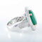 Bague BAGUE EMERAUDE PAVAGE DIAMANTS 58 Facettes
