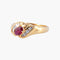 Bague 55 Bague Rubis et Diamants 58 Facettes
