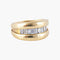 Bague 52 Bague Ruban Diamants 58 Facettes