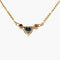 Collier Collier Coeur Saphir 58 Facettes