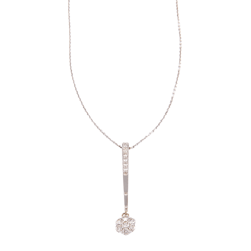 Collier Collier Pendentif Diamants 58 Facettes