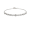 Bracelet Bracelet or blanc diamants 58 Facettes