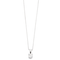 Pendentif Pendentif en or gris, diamant 58 Facettes