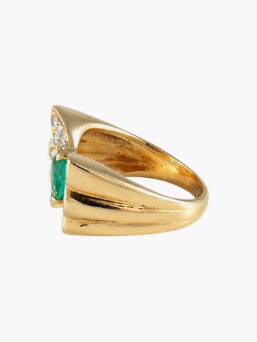 Bague Bague Papillon émeraude 58 Facettes