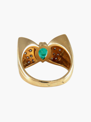 Bague Bague Papillon émeraude 58 Facettes